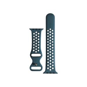 Turquoise Breathable Silicone Sports Band for Apple Watch 44 mm